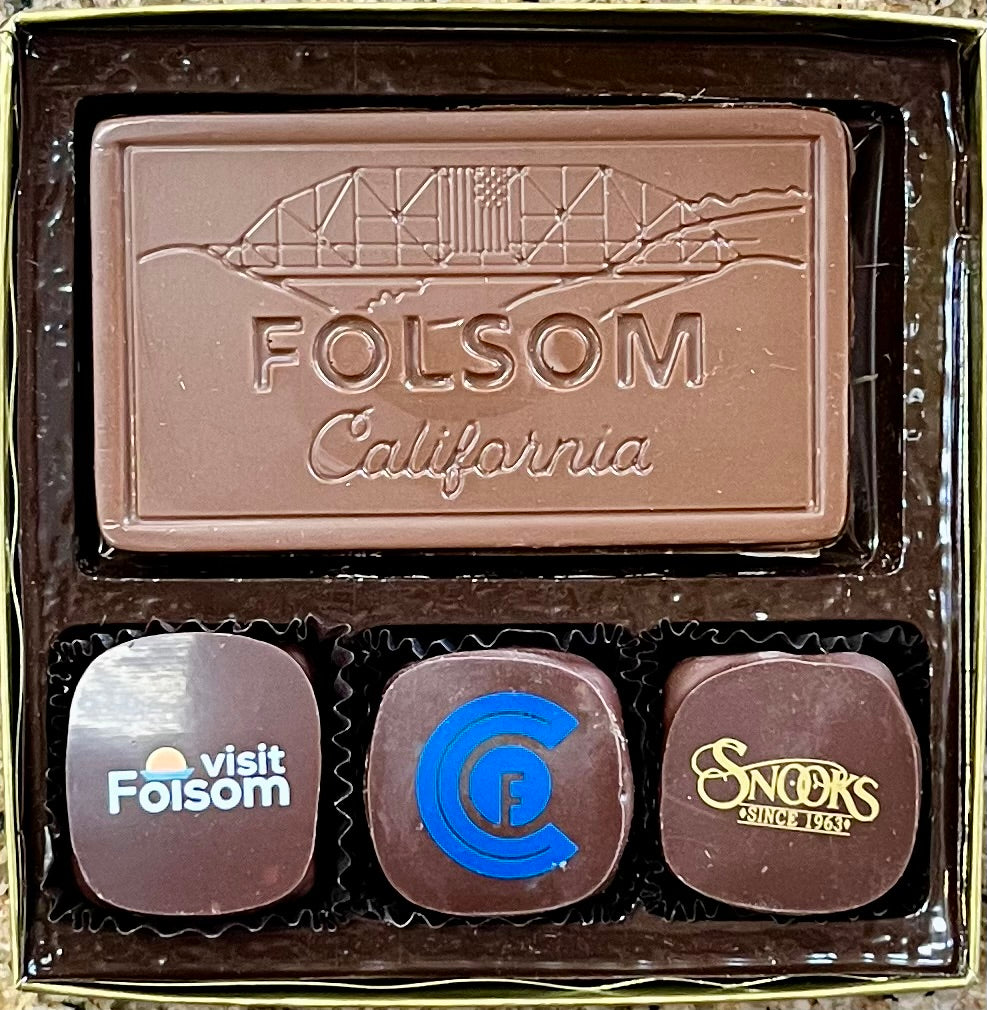 FOLSOM CUSTOM BAR with 3 LOGO Truffles