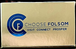 CUSTOM CHOCOLATE BAR IN CHOOSE FOLSOM PRINTED BOX