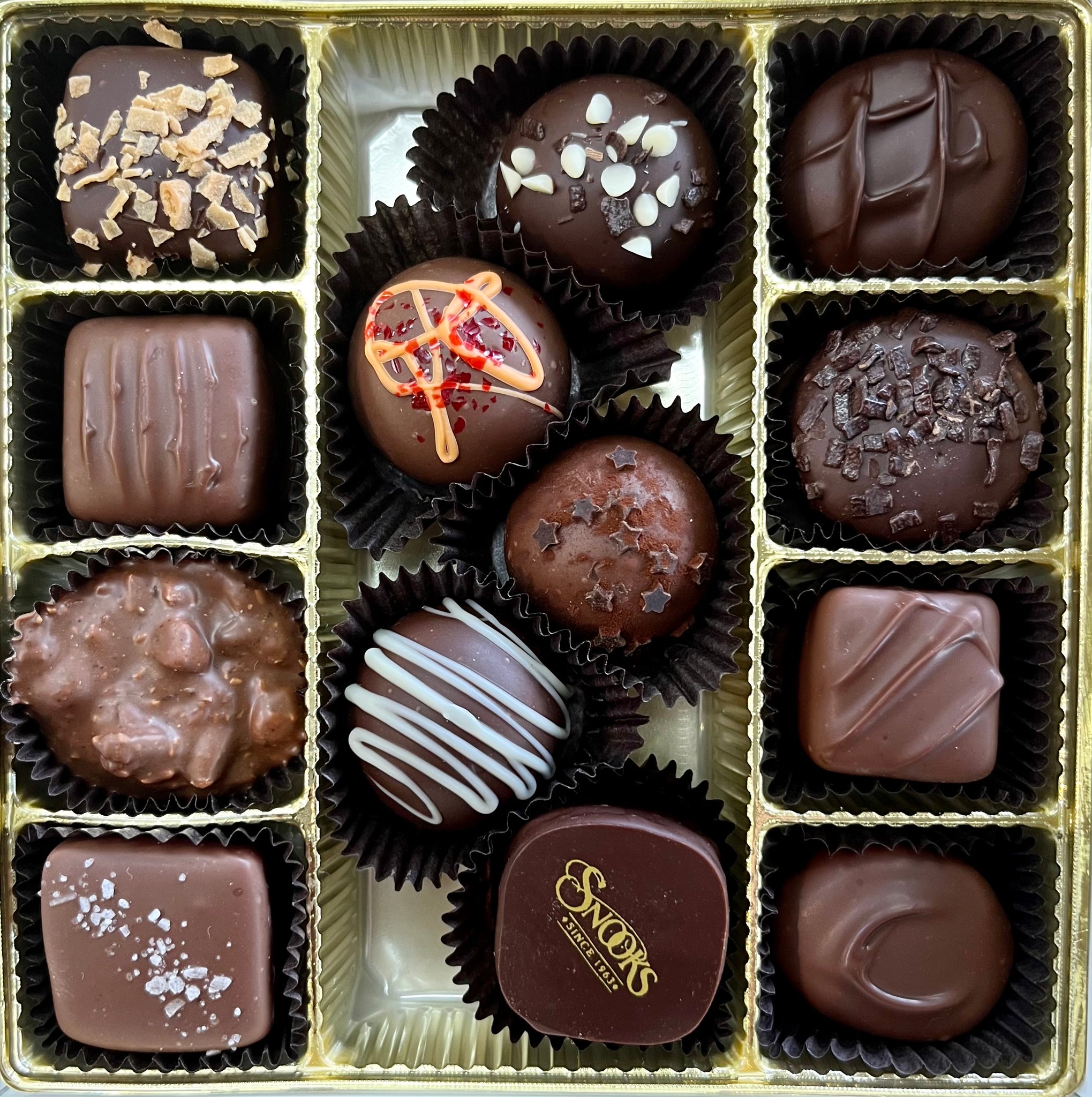 13 piece 8 Chocolates with 5 Truffles